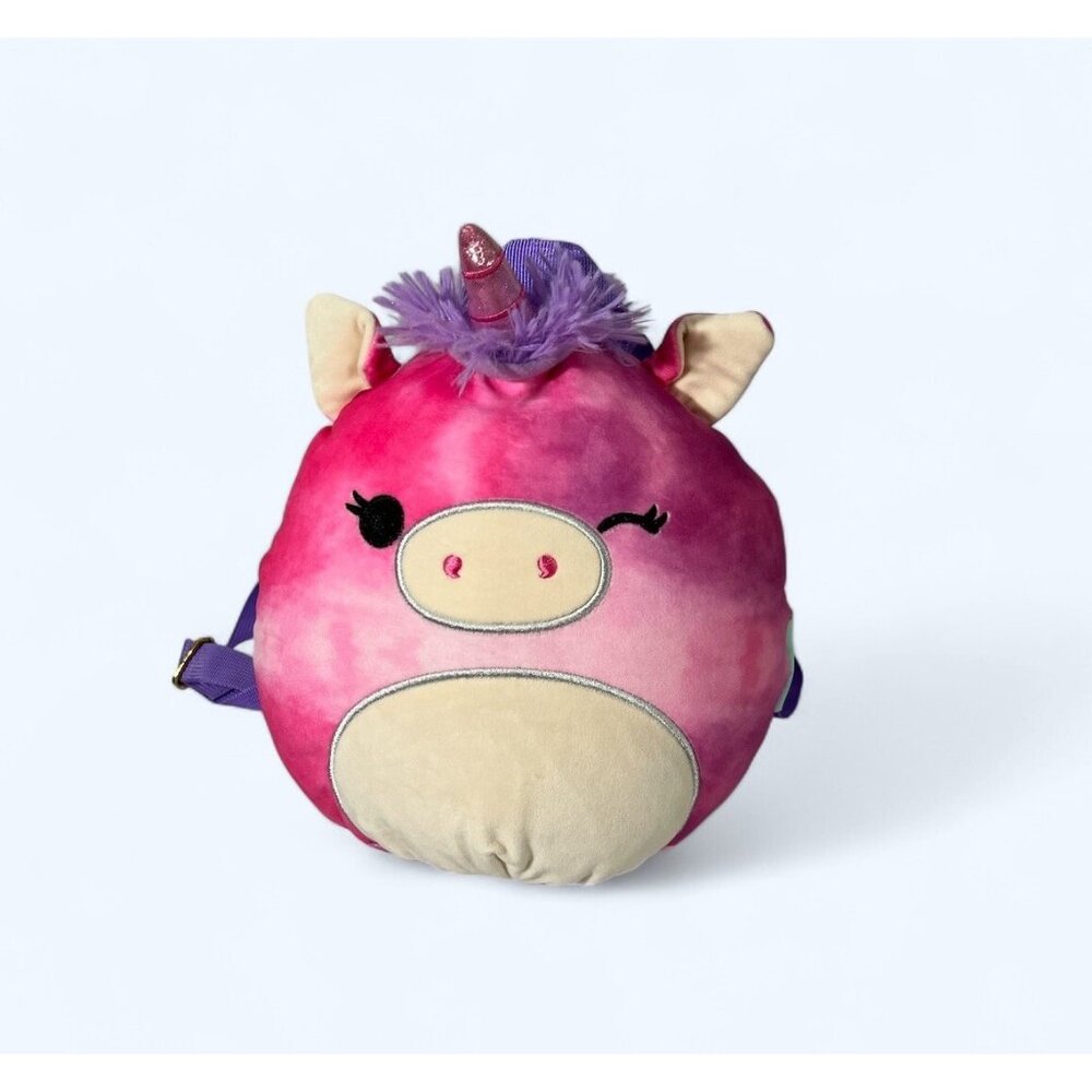 Squishmallows Lola the‎ Unicorn 10” Backpack
